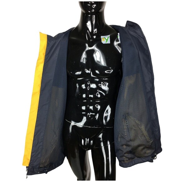 Vintage 90s "Union Pacific Building America" Hooded Coat Jacket Men's Size XL - Picture 9 of 12